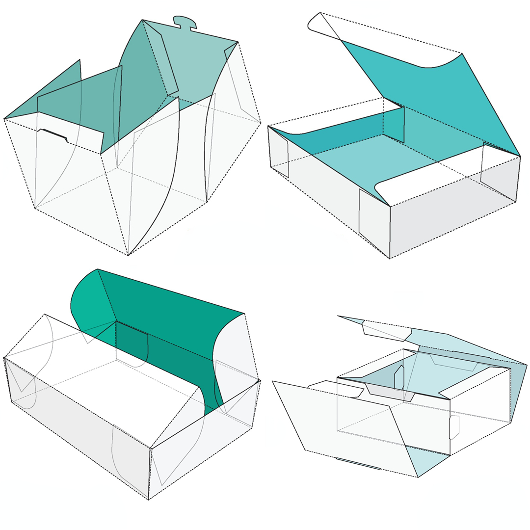 （J）High-End Cardboard Box