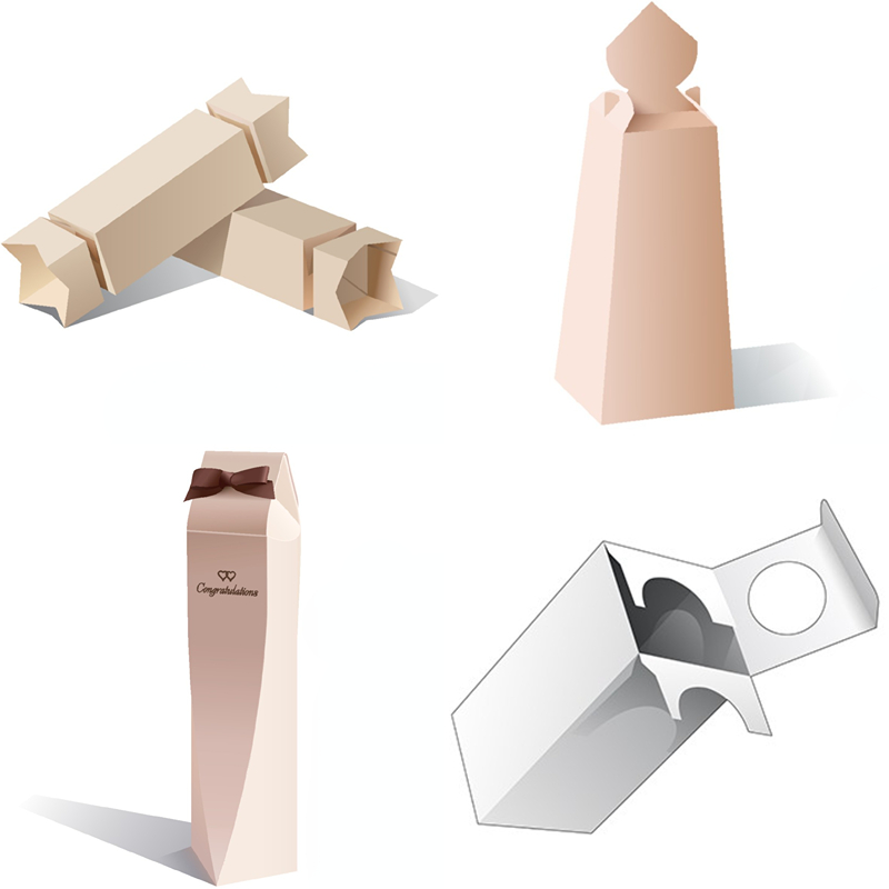 (V) Folding Paper Box