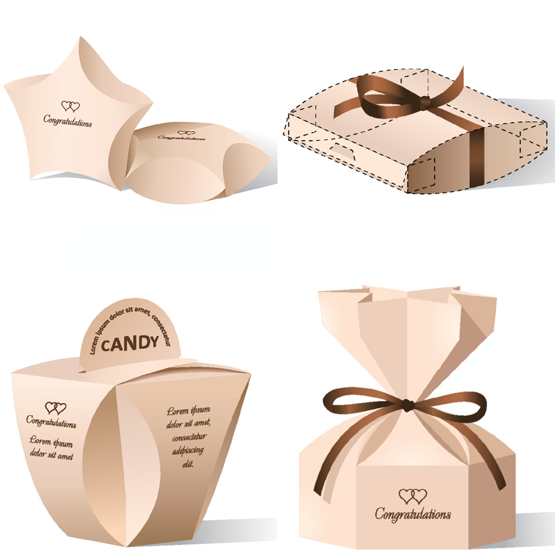 (K) Folding Paper Box